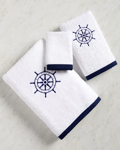 Montague & Capulet Yacht Club 3pc Towel Set In Blue