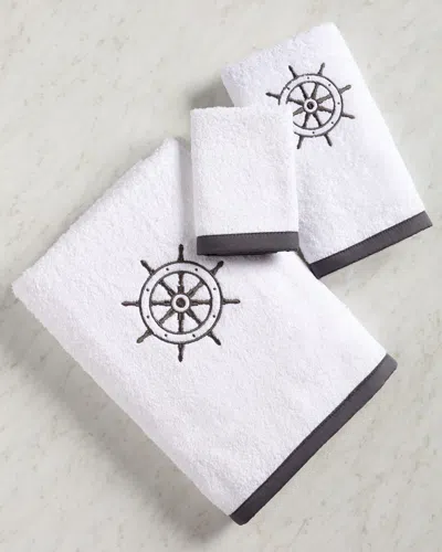 Montague & Capulet Yacht Club 3pc Towel Set In Grey