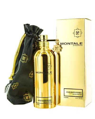 Montale 3.3oz Aoud Queen Rose Eau De Parfum Spray In Transparent