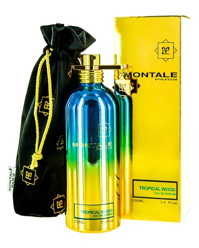 Montale 3.3oz Tropical Wood Eau De Parfum Spray In Yellow