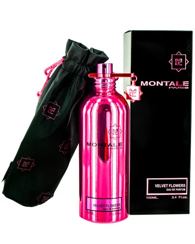 Montale 3.3oz Velvet Flowers Eau De Parfum Spray In Transparent