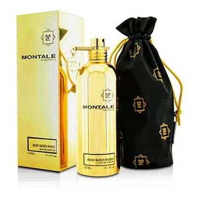 Montale Aoud Queen Roses Eau De Parfum Spray 3.3 oz - Unisex Fragrance In Gold