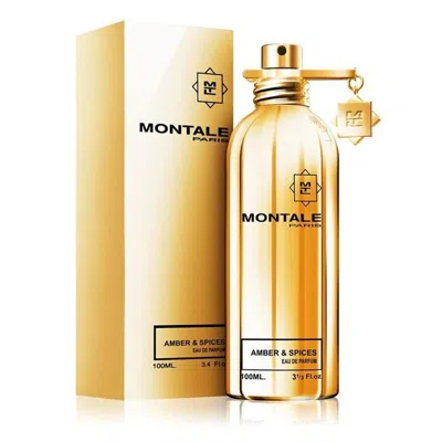 Montale Unisex 3.3oz Amber & Spices Edp Spray In Gold