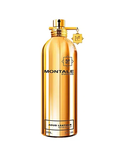 Montale Unisex 3.4oz Aoud Leather Edp In Transparent