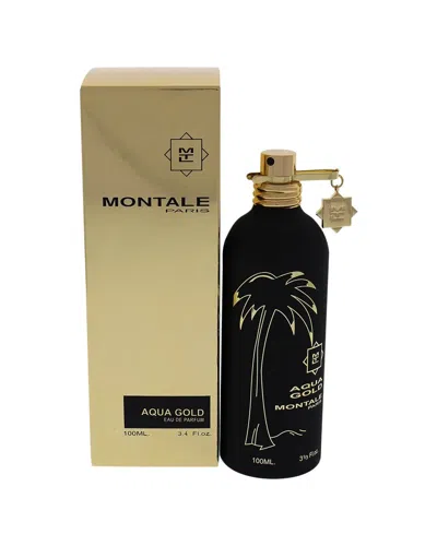 Montale Unisex 3.4oz Aqua Gold Edp In Black