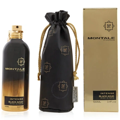 Montale Unisex Black Aoud Intense Extrait De Parfum Spray 3.4 oz Fragrances 3760260455978
