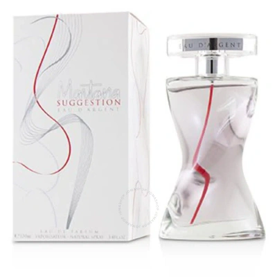 Montana - Suggestion Eau D'argent Eau De Parfum Spray  100ml/3.4oz In White