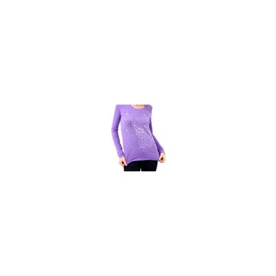 Montana Blu Purple Cotton Women T-shirt