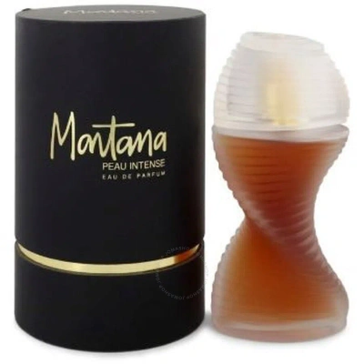 Montana Ladies Peau Intense Edp Spray 3.4 Oz/100ml Fragrances 3700573894002 In Orange