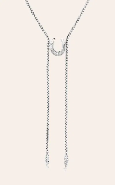 Montana Silversmiths Between Luck Horseshoe Bolo Necklace