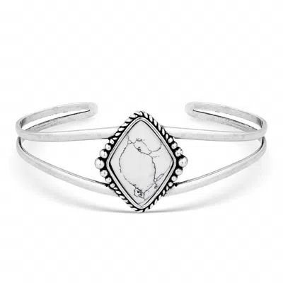 Montana Silversmiths Blank Slate Cuff Bracelet In Silver