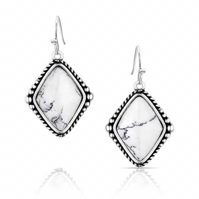 Montana Silversmiths Blank Slate Earrings In Silver