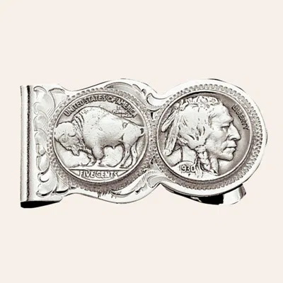 Montana Silversmiths Buffalo Nickel Money Clip