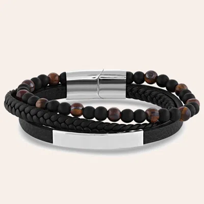 Montana Silversmiths Copper Sky Bracelet In Black