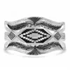 Montana Silversmiths Courage & Strength Feather Cut-off Bracelet In Silver In Silver