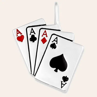 Montana Silversmiths Four Of A Kind Hat Clip In Metallic