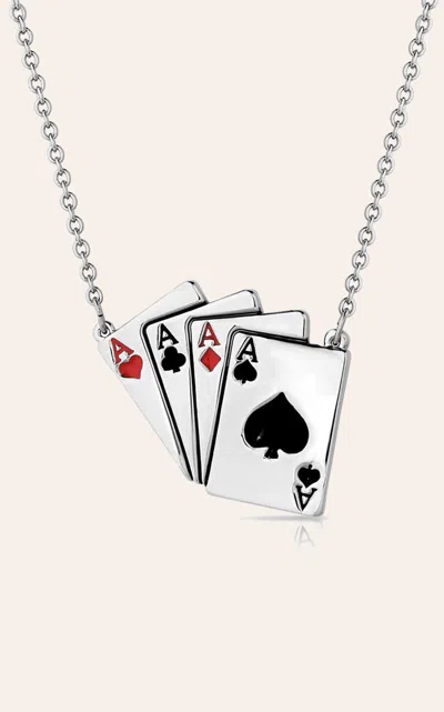 Montana Silversmiths Four Of A Kind Pendant Necklace