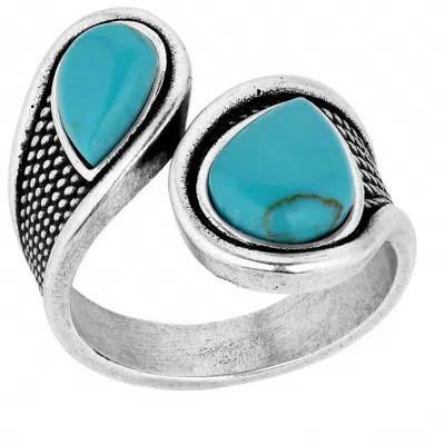 Montana Silversmiths High Tides Wrap Ring In Silver