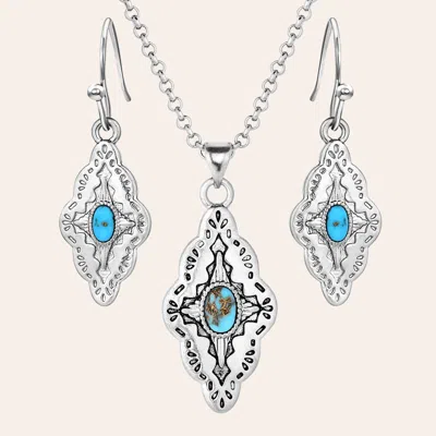 Montana Silversmiths  Skies Turquoise Jewelry Set