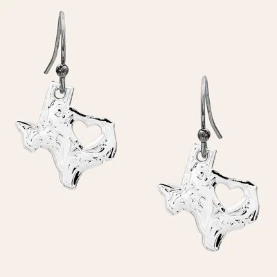 Montana Silversmiths My Heart Belongs In Texas Earrings