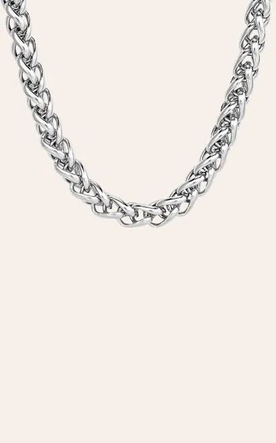 Montana Silversmiths Silver Wheat Link Chain Necklace