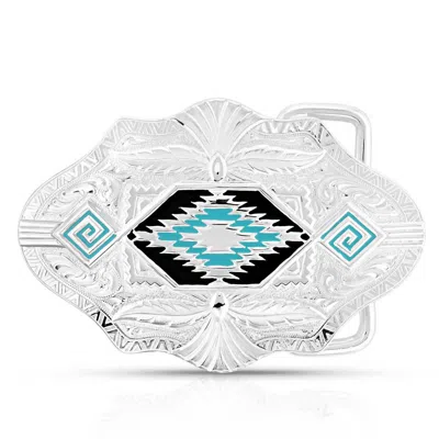 Montana Silversmiths Southwestern Skies Buckle In Silver