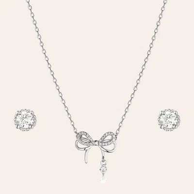 Montana Silversmiths Sweetheart Jewelry Set In Metallic