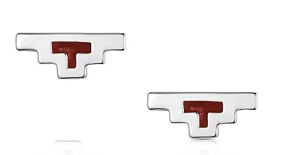 Montana Silversmiths Women's Amarillo Stud Earrings In Silver/red In Multi