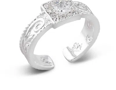 Montana Silversmiths Women's Desert Whirl Engraved Ring In Silver