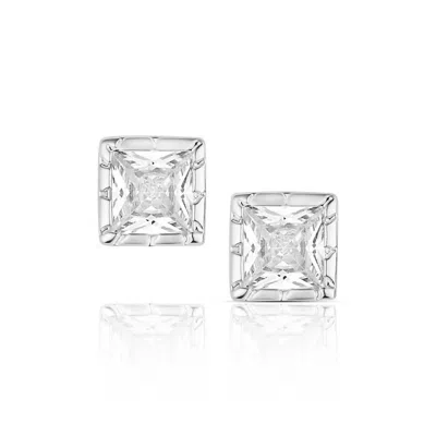 Montana Silversmiths Women's Engraved Elegance Post Earrings In Silver In Metallic