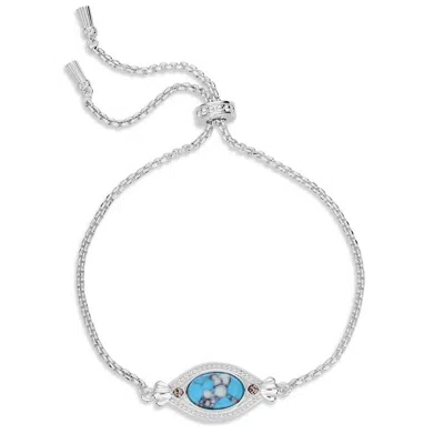 Montana Silversmiths Women's Grand Geyser Bracelet In Turquoise In Blue
