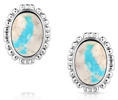Montana Silversmiths Women's Heavenly Panorama Earrings In Silver/multi