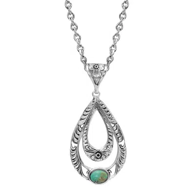 Montana Silversmiths Women's Hidden Canyon Necklace In Silver In Metallic