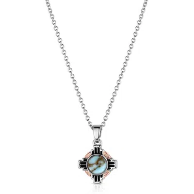 Montana Silversmiths Women's Sun Seeker Necklace In Silver In Metallic