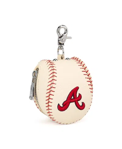Montana West Atlanta Braves Charm Baseball Bag In Neutral
