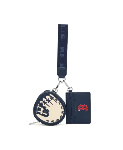 Montana West Boston Red Sox Glove Wallet Wristlet In Multi
