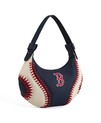 Montana West Boston Red Sox Shoulder Hobo Bag In Navy