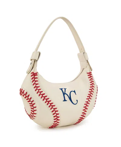 Montana West Kansas City Royals Shoulder Hobo Bag In Sand
