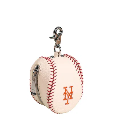 Montana West New York Mets Baseball Bag Charm In Sand