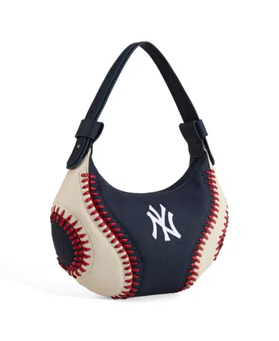 Montana West New York Yankees Shoulder Hobo Bag In Pattern
