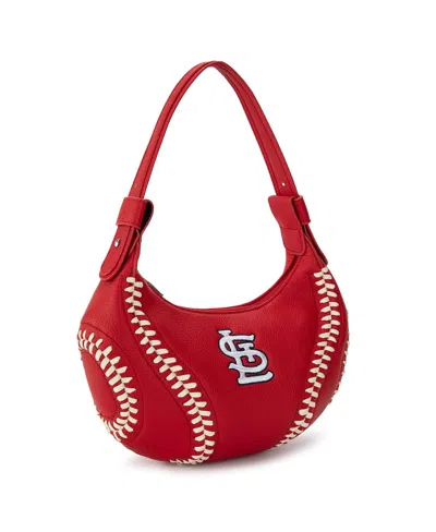 Montana West St. Louis Cardinals Shoulder Hobo Bag In Red