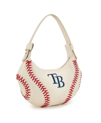 Montana West Tampa Bay Rays Shoulder Hobo Bag In Sand