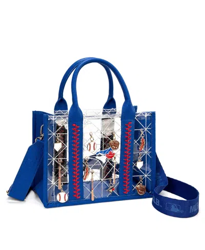 Montana West Toronto Blue Jays Crossbody Small Faux Leather Tote