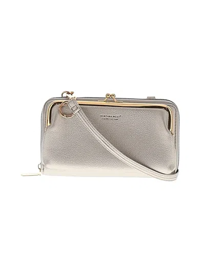 Pre-owned Montana West Wallet In Silver