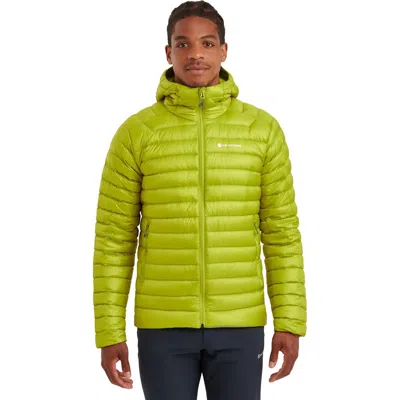 Pre-owned Montané Montane Anti-freeze Hooded Down Jacket - Men's In Citrus Spring