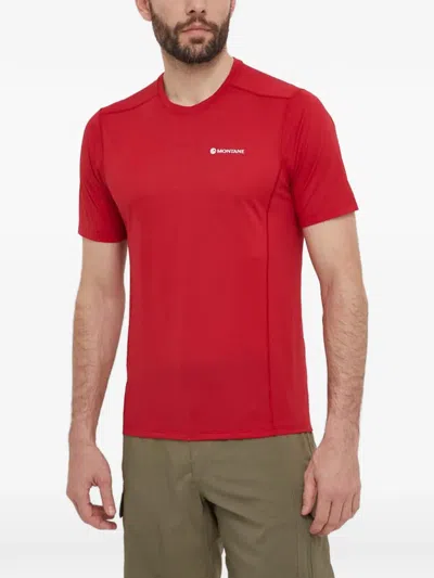 Montané Dart Lite Logo-print T-shirt In Red