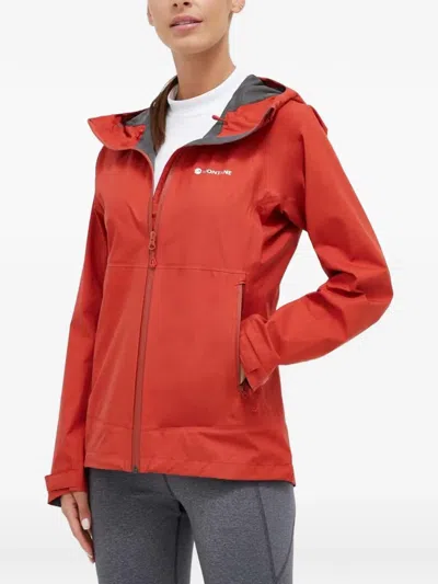 Montané Hooded Performance Track Jacket In Red