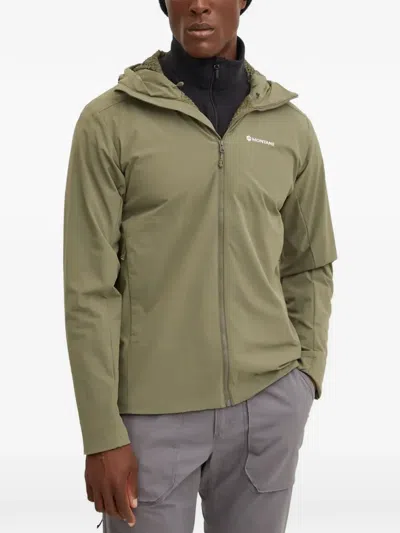 Montané Hooded Zip-up Jacket In Green