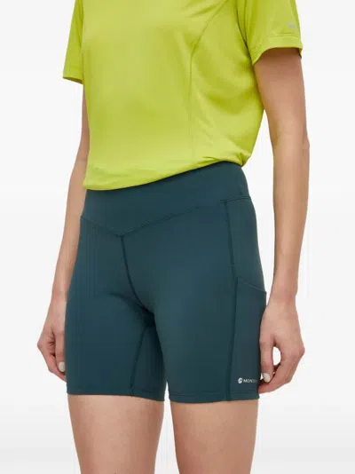 Montané Ineo Lite Logo-print Shorts In Green