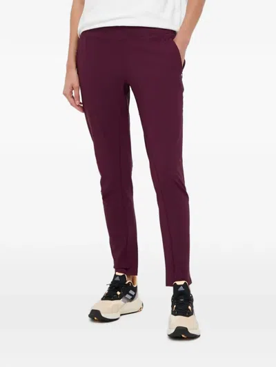 Montané Ineo Logo-patch Leggings In Red